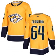 Youth Adidas Nashville Predators Mikael Granlund Gold Home Jersey - Authentic