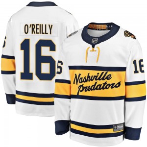 Men's Fanatics Branded Nashville Predators Cal O'Reilly White 2020 Winter Classic Player Jersey - Breakaway