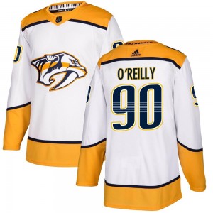 Men's Adidas Nashville Predators Ryan O'Reilly White Away Jersey - Authentic