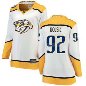 Women's Fanatics Branded Nashville Predators Hiroki Gojsic White Away Jersey - Breakaway
