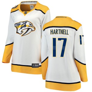 Women's Fanatics Branded Nashville Predators Scott Hartnell White Away Jersey - Breakaway
