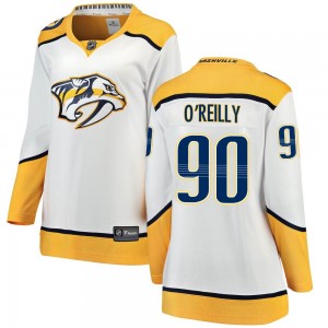 Women's Fanatics Branded Nashville Predators Ryan O'Reilly White Away Jersey - Breakaway