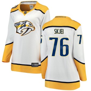 Women's Fanatics Branded Nashville Predators Brady Skjei White Away Jersey - Breakaway