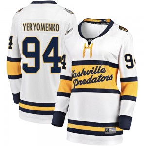 Women's Fanatics Branded Nashville Predators Vladislav Yeryomenko White 2020 Winter Classic Player Jersey - Breakaway