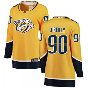 Women's Fanatics Branded Nashville Predators Ryan O'Reilly Yellow Home Jersey - Breakaway