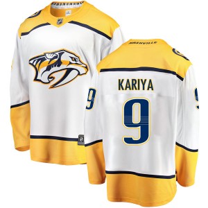 Youth Fanatics Branded Nashville Predators Paul Kariya White Away Jersey - Breakaway