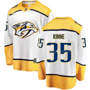 Youth Fanatics Branded Nashville Predators Pekka Rinne White Away Jersey - Breakaway