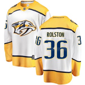 Youth Fanatics Branded Nashville Predators Ryder Rolston White Away Jersey - Breakaway