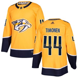 Youth Adidas Nashville Predators Kimmo Timonen Gold Home Jersey - Authentic
