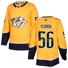 Youth Adidas Nashville Predators Jesse Ylonen Gold Home Jersey - Authentic