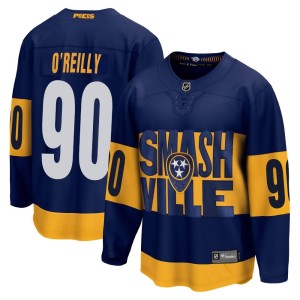 Youth Fanatics Branded Nashville Predators Ryan O'Reilly Navy 2022 Stadium Series Jersey - Breakaway