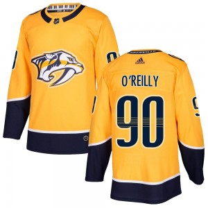 Men's Adidas Nashville Predators Ryan O'Reilly Gold Home Jersey - Authentic