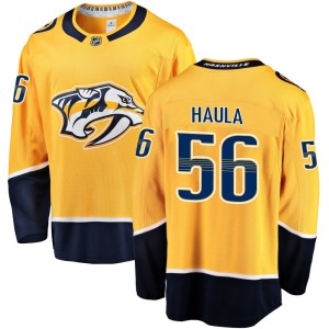Youth Fanatics Branded Nashville Predators Erik Haula Gold Home Jersey - Breakaway