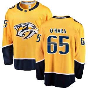 Youth Fanatics Branded Nashville Predators Cole O'Hara Gold Home Jersey - Breakaway