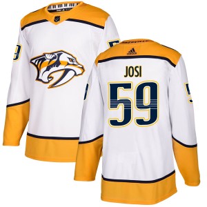 Youth Adidas Nashville Predators Roman Josi White Away Jersey - Authentic