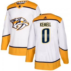 Youth Adidas Nashville Predators Joakim Kemell White Away Jersey - Authentic