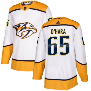 Youth Adidas Nashville Predators Cole O'Hara White Away Jersey - Authentic