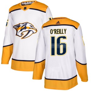 Youth Adidas Nashville Predators Cal O'Reilly White Away Jersey - Authentic