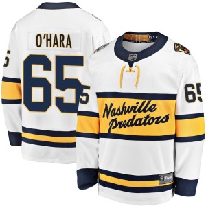 Youth Fanatics Branded Nashville Predators Cole O'Hara White 2020 Winter Classic Player Jersey - Breakaway